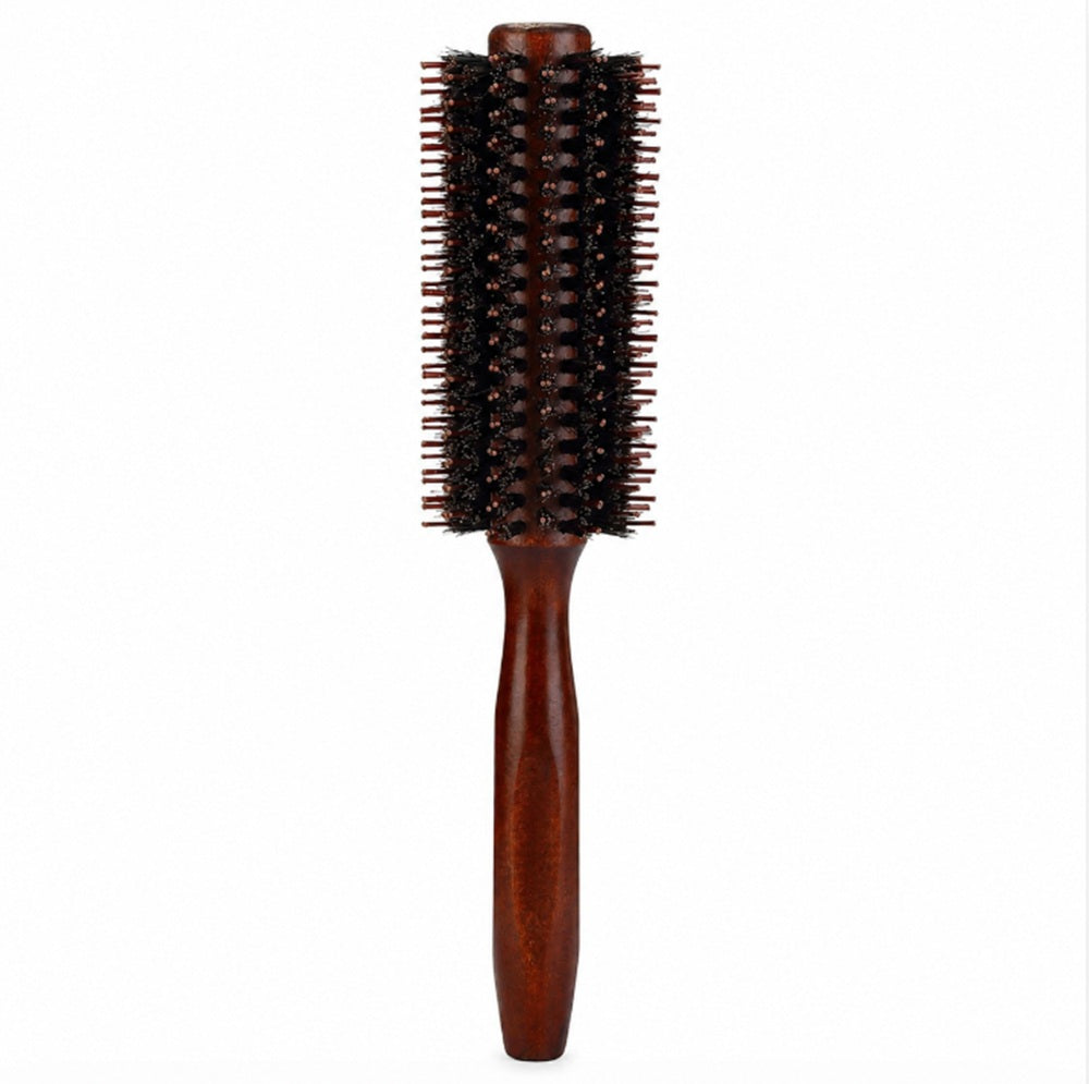 2.2in Round Hair Brush with Wooden Handle | TIKA