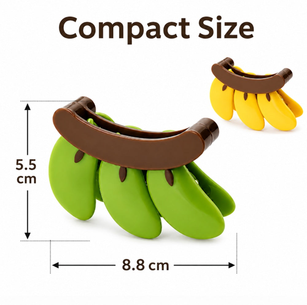 2-Pack Banana-Shaped Magnetic Bag Clips | TIKA
