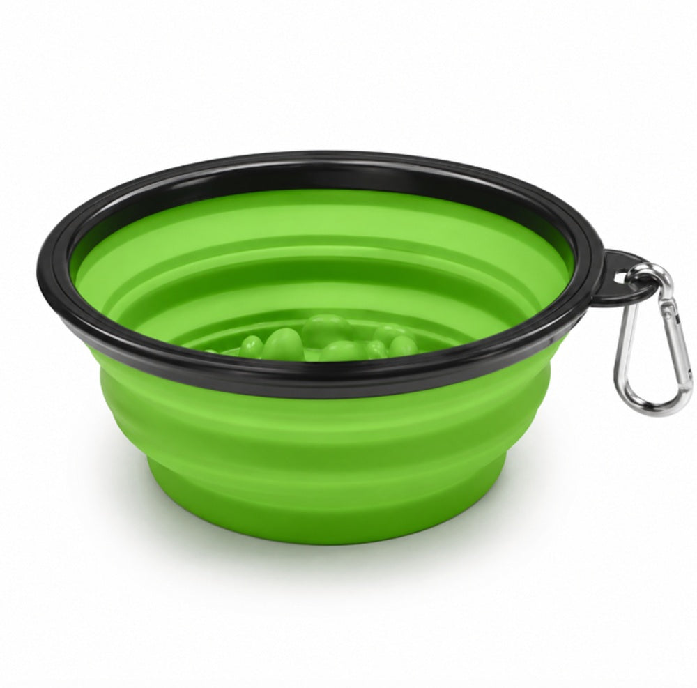 Collapsible Slow Feeder Bowl for Dogs & Cats | TIKA