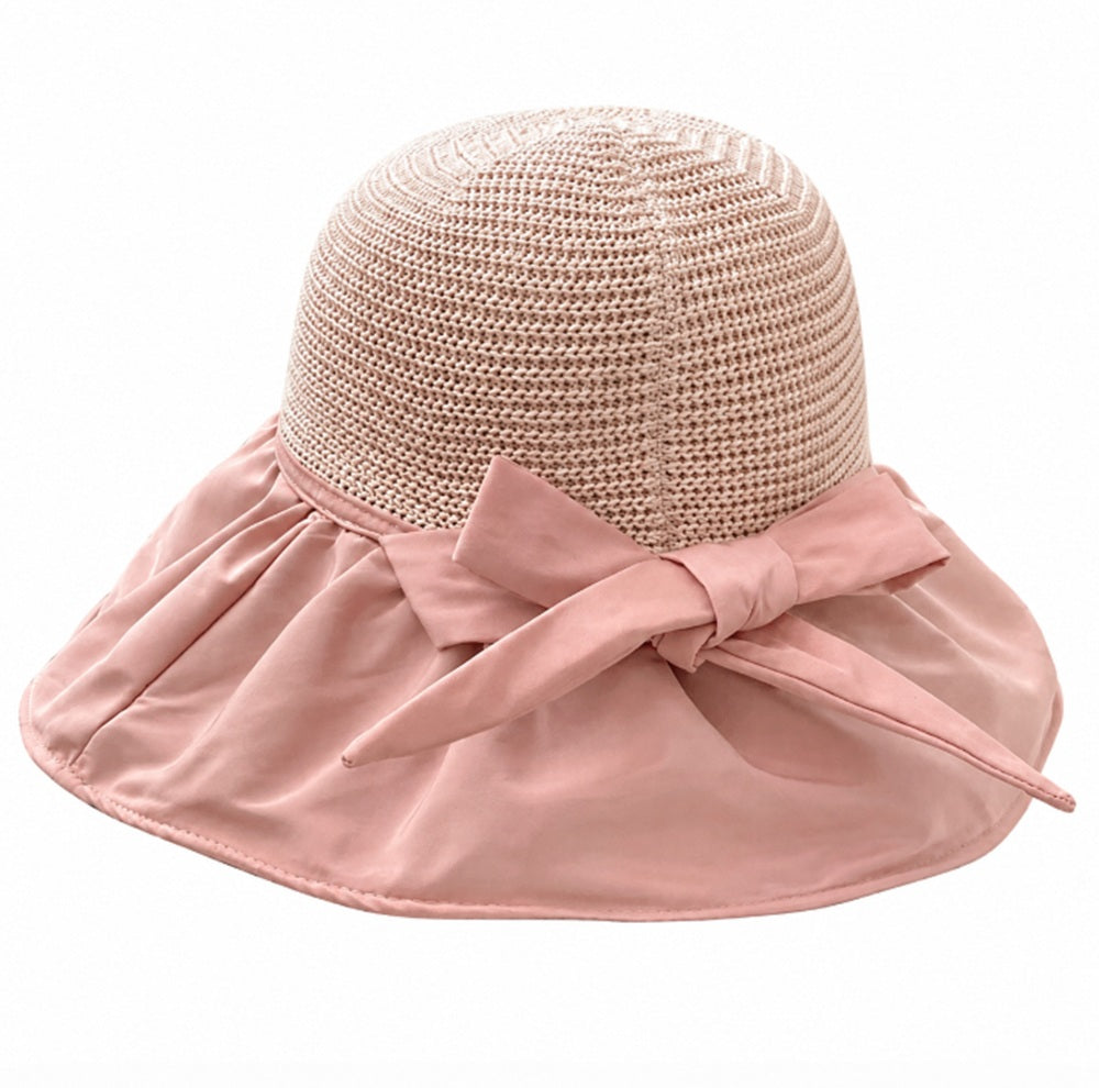 Women's UPF 50+ Wide Brim Foldable Straw Sun Hat | TIKA