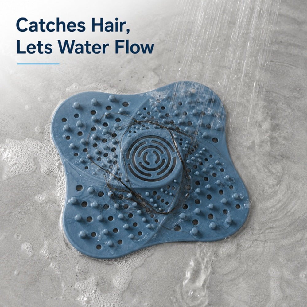 Hair Catcher Drain Cover for Shower & Sink, 1-Pack | TIKA