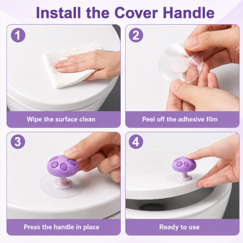 Thin Toilet Seat & Lid Lifter Handle | TIKA