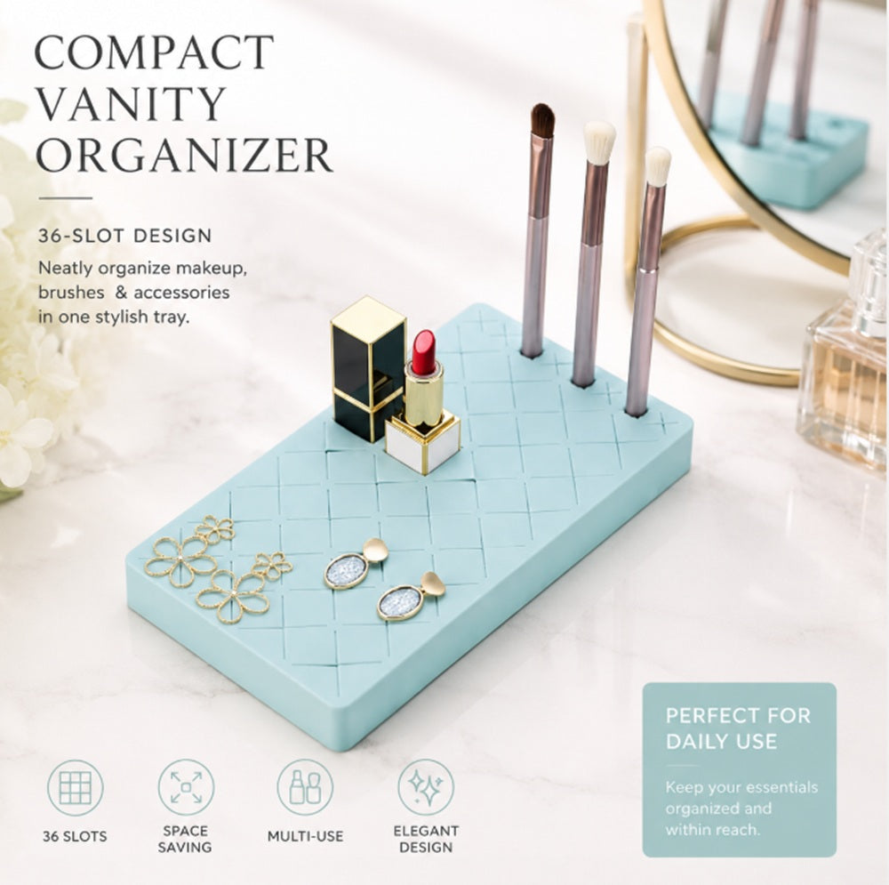 Silicone Lipstick & Lip Gloss Organizer Stand | TIKA
