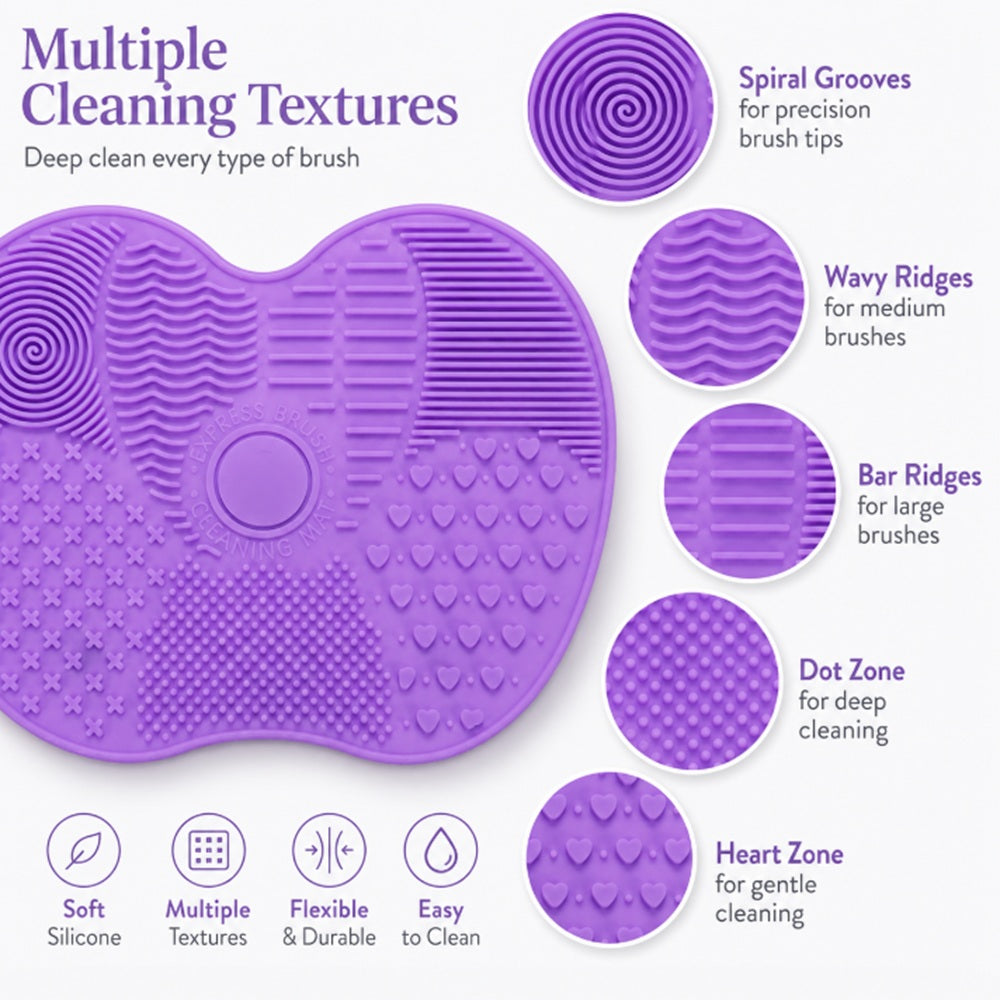 Silicone Makeup Brush Cleaning Mat | TIKA