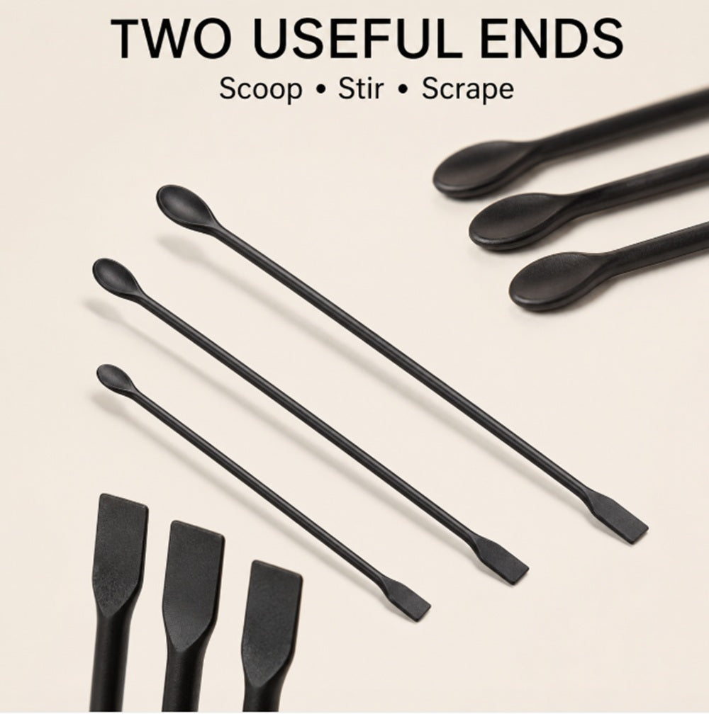 3-Piece Silicone Jar & Bottle Scraper Spatula Set | TIKA
