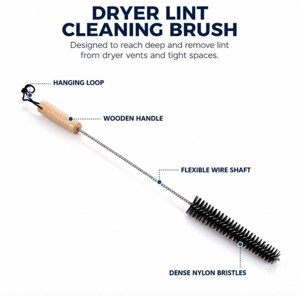 Dryer Vent & Lint Trap Cleaning Brush | TIKA