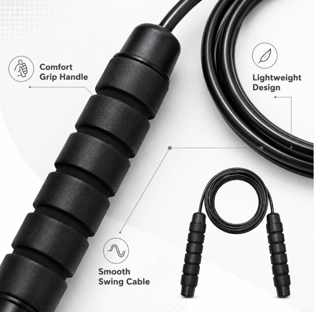 Adjustable Speed Jump Rope for Fitness & Boxing | TIKA