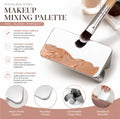 Stainless Steel Makeup Mixing Palette & Spatula | TIKA