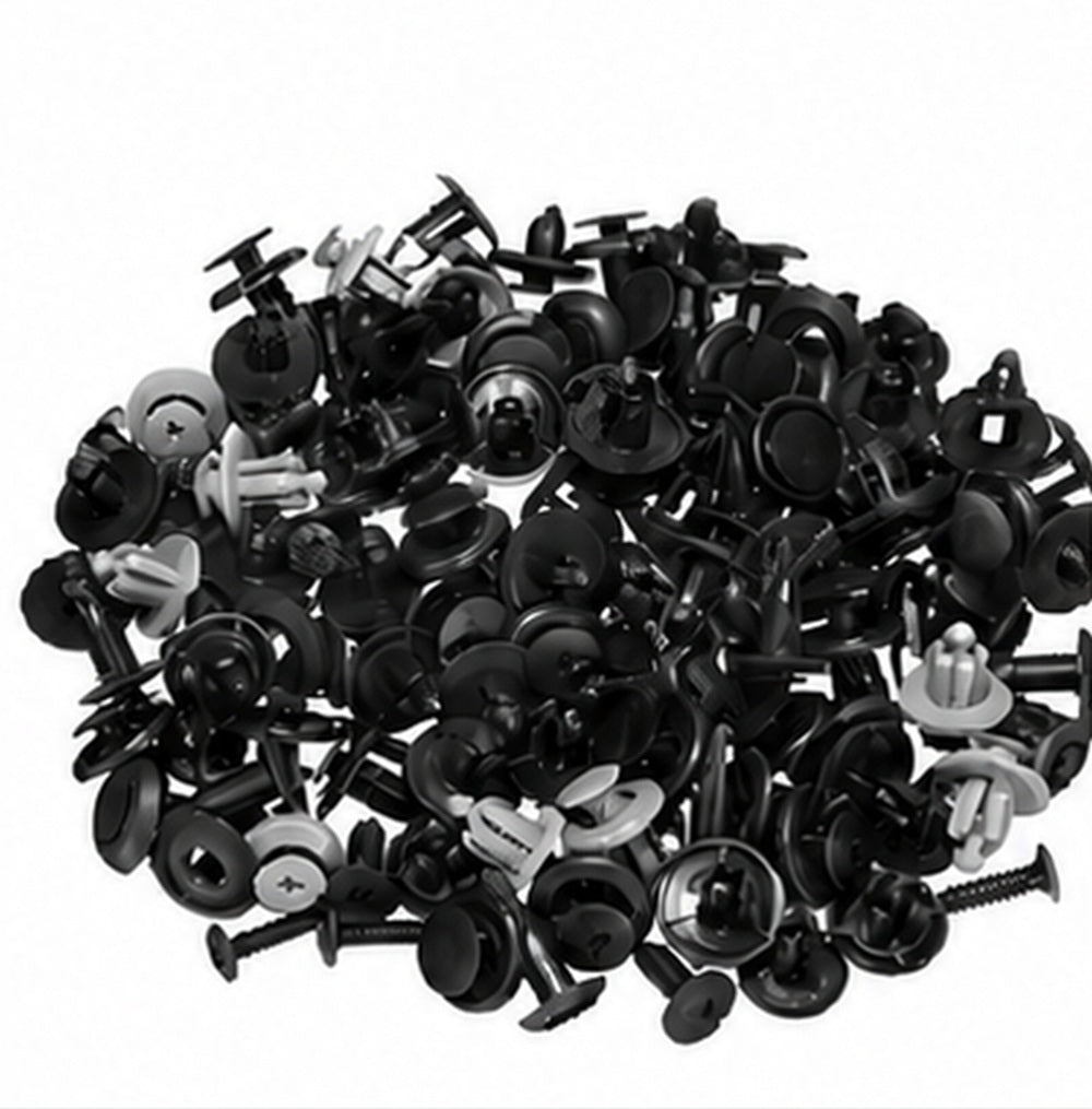 100-Pack Plastic Screw Rivet Auto Trim Clips | TIKA
