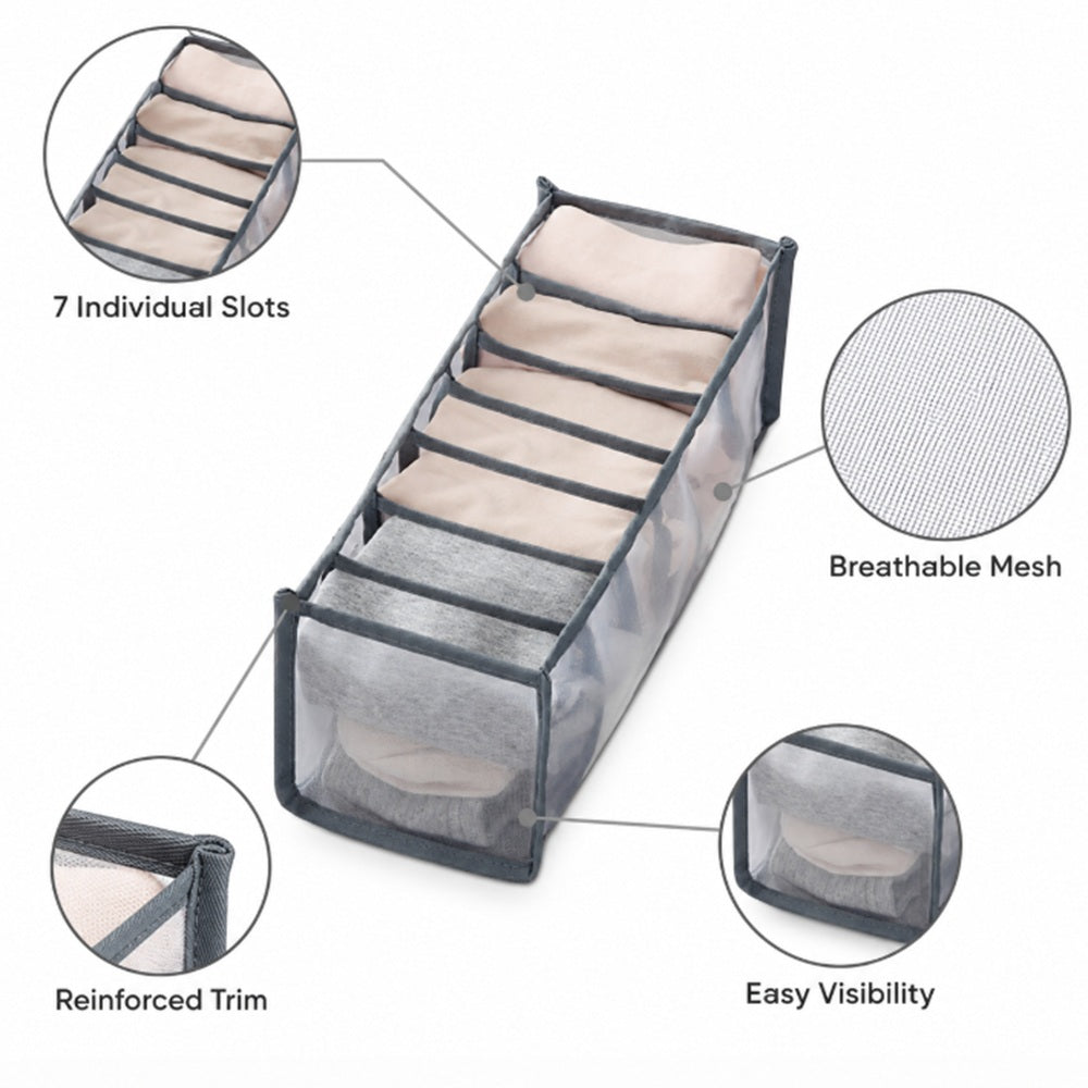 Foldable Drawer Organizer for Underwear, Bras & Socks | TIKA