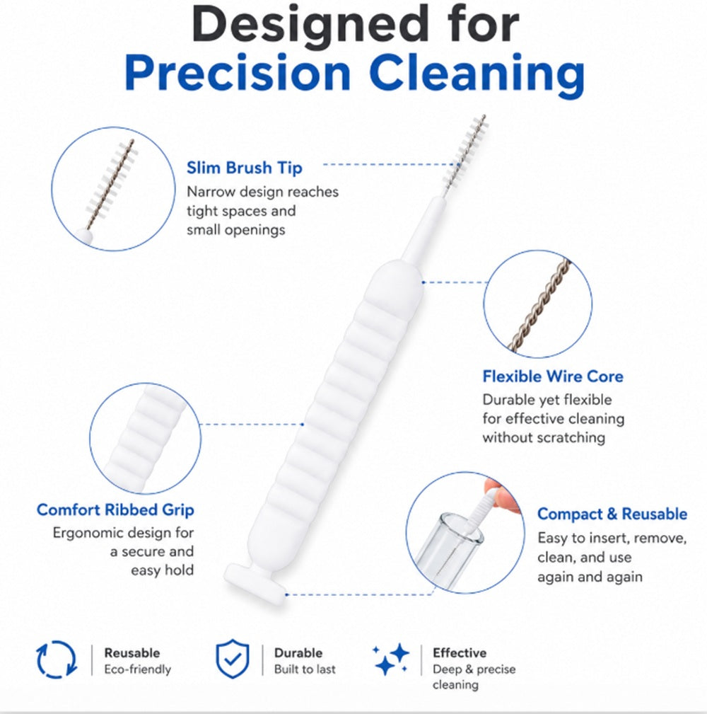 30-Pack Shower Head Nozzle Cleaning Brushes | TIKA