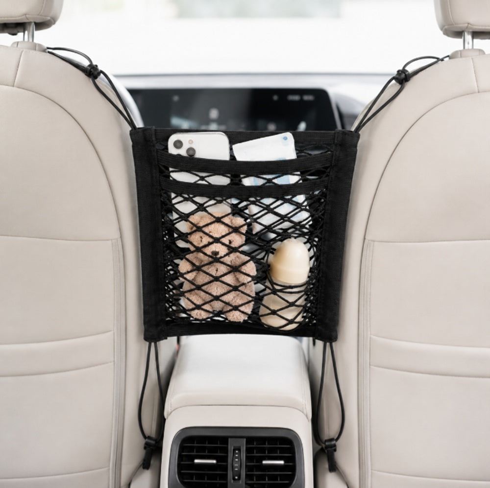 Elastic Mesh Car Seat Storage Pocket | TIKA