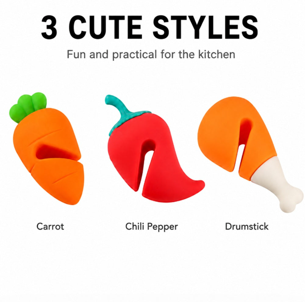6-Pack Silicone Lid Lifters & Boil-Over Stoppers | TIKA