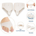 1-Pair Silicone Gel Big Toe Spacers | TIKA