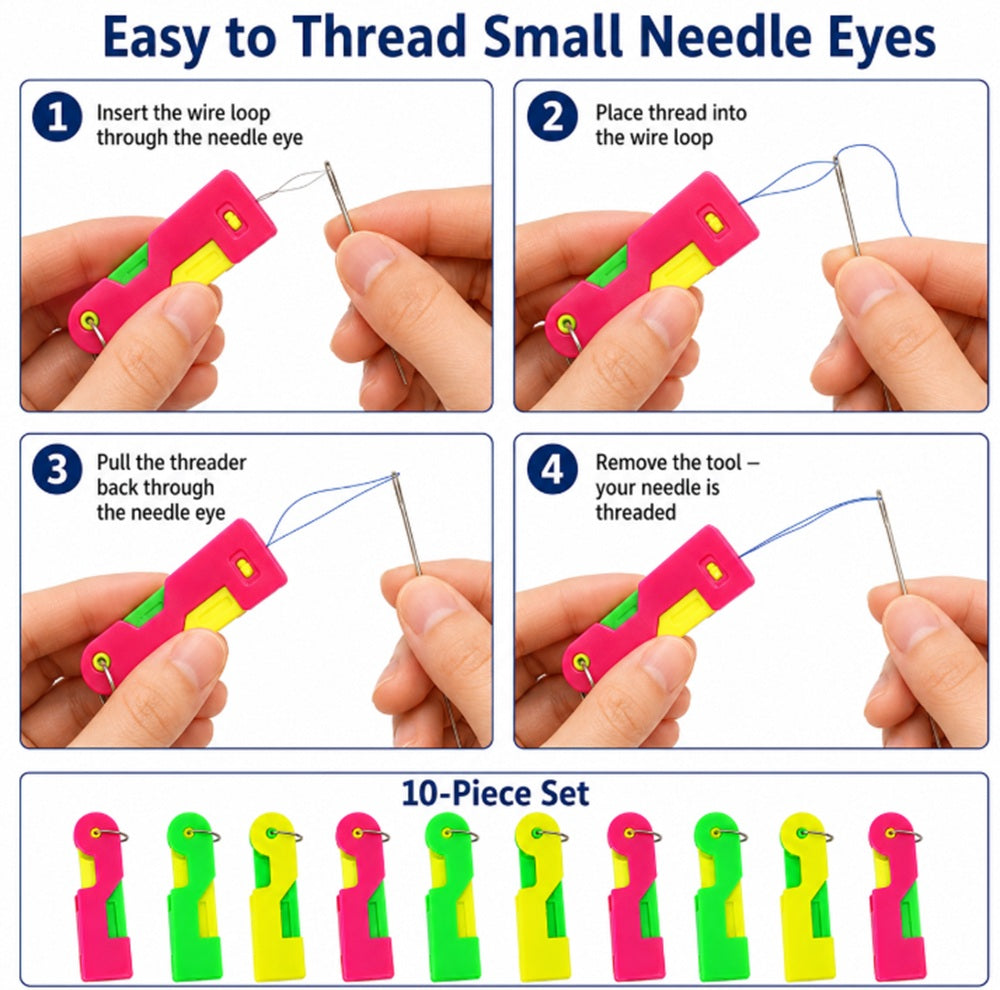 10-Pack Automatic Needle Threaders | TIKA