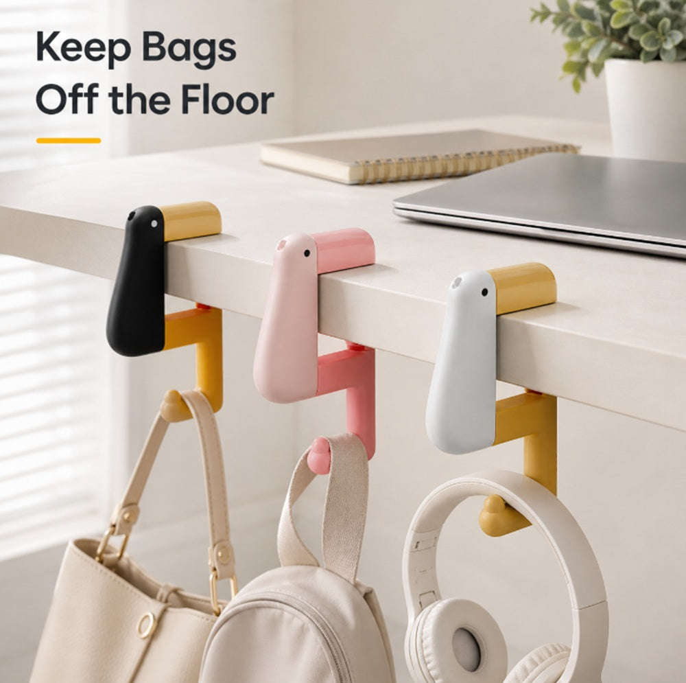 3-Pack Foldable Bird Purse Hooks | TIKA
