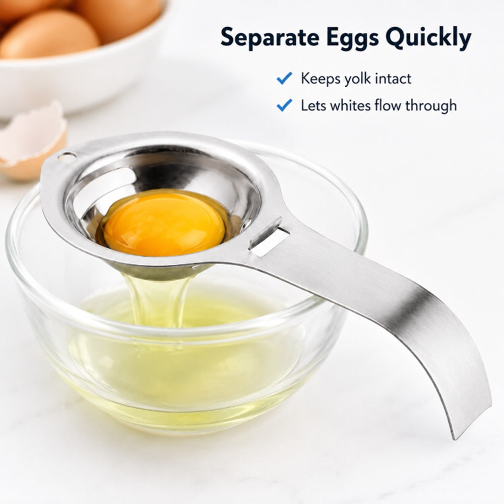 Egg Yolk & White Separator Sieve for Baking | TIKA