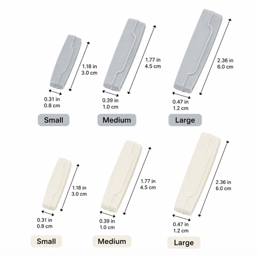 6-Pack Plastic Toothpaste Tube Squeezers | TIKA