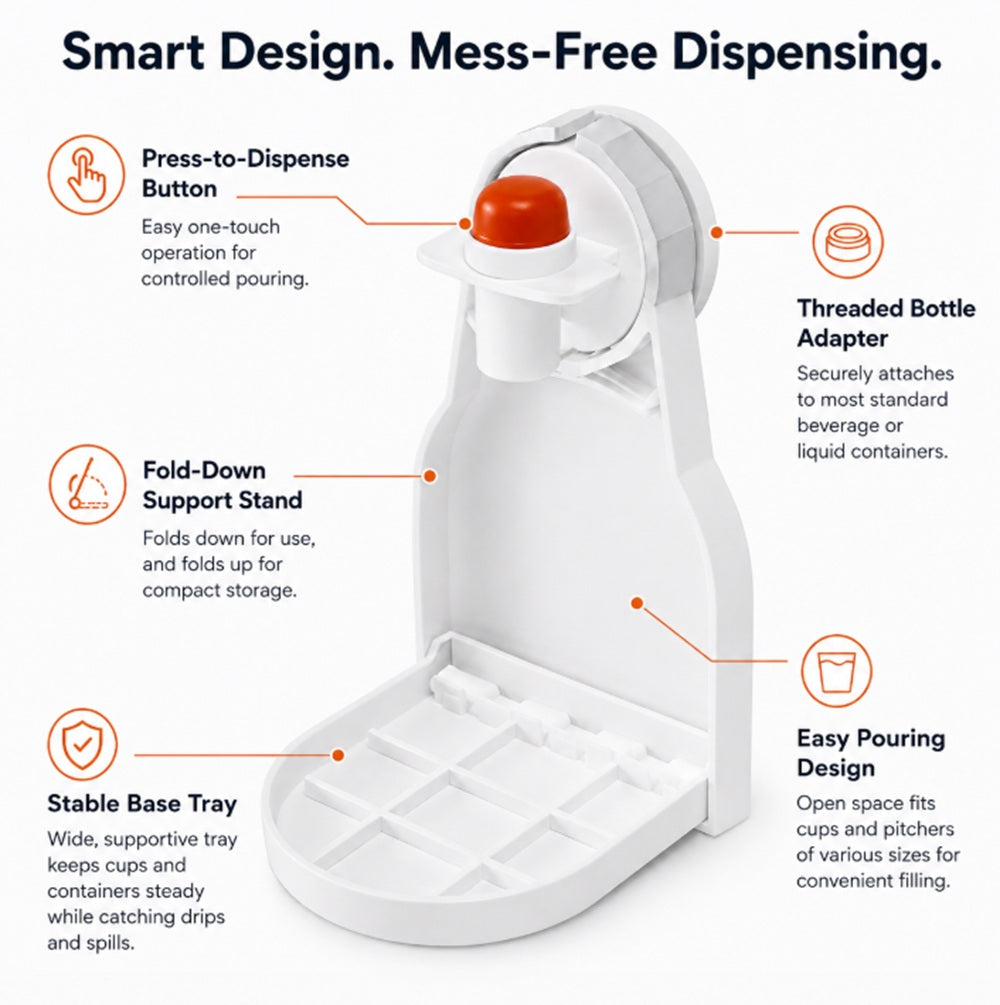 2-Piece Laundry Detergent Cup Holder Trays | TIKA