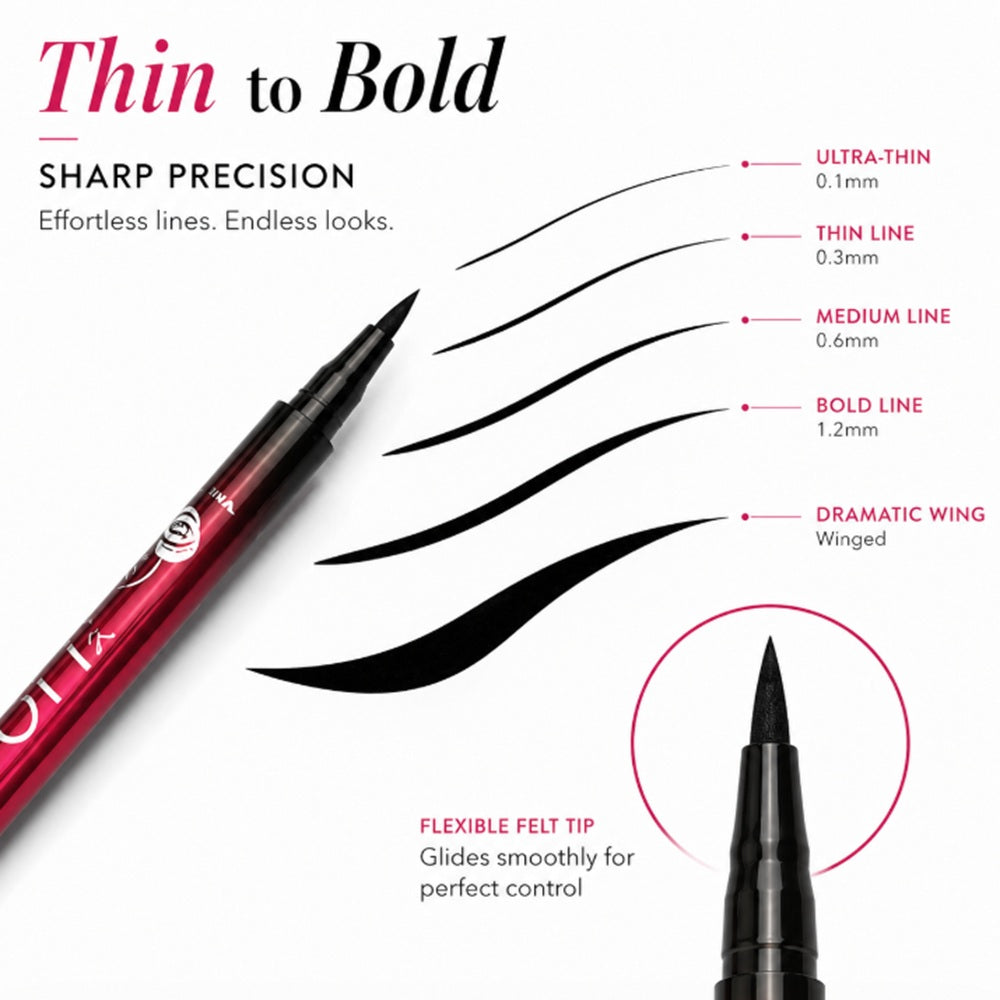 Waterproof Liquid Eyeliner Pen | TIKA
