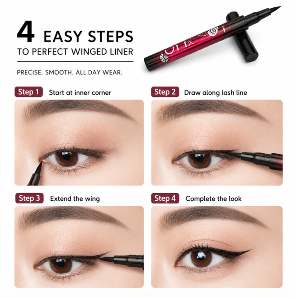 Waterproof Liquid Eyeliner Pen | TIKA