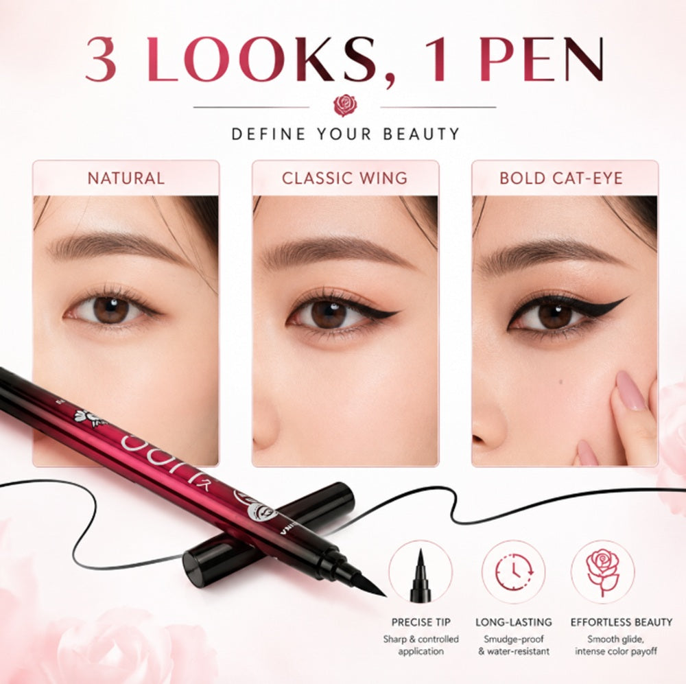 Waterproof Liquid Eyeliner Pen | TIKA