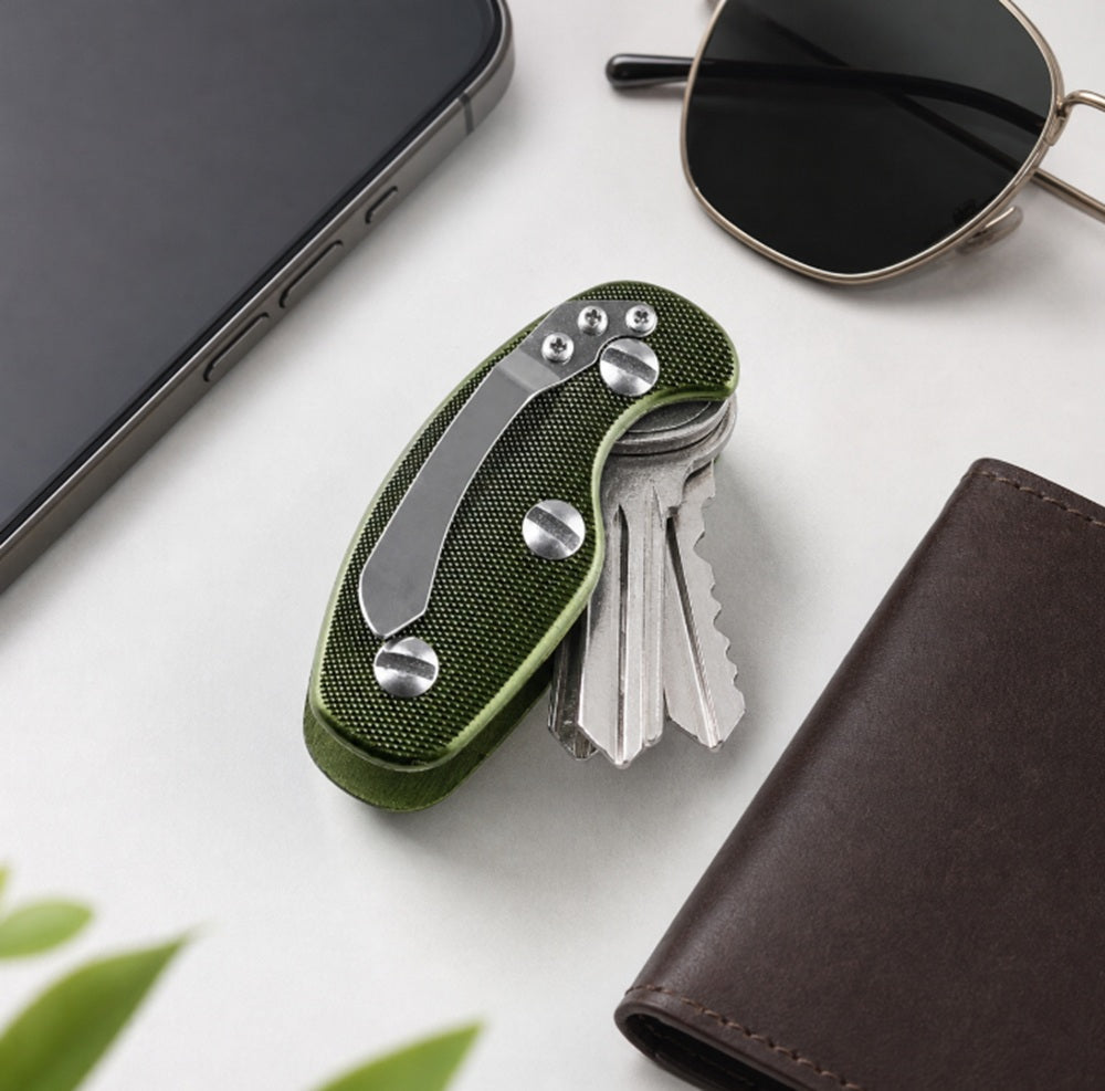 EDC Key Organizer Clip with Belt & Pocket Hook | TIKA