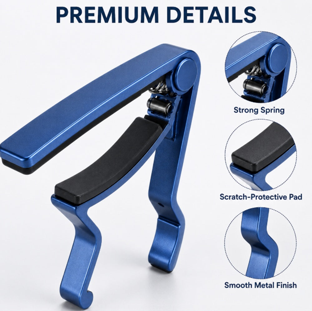 Quick-Change Guitar Capo for Acoustic & Electric Guitars | TIKA