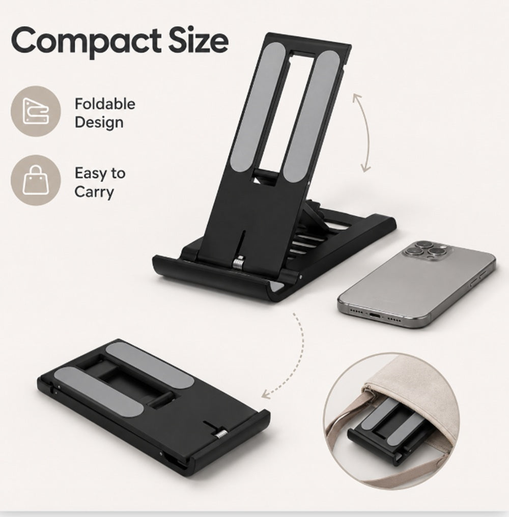 Foldable Adjustable Phone & Tablet Stand | TIKA