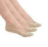 3-Pair Women’s Lace No-Show Liner Socks | TIKA