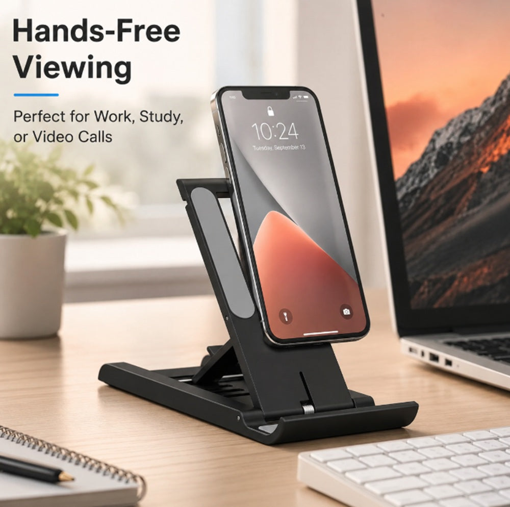 Foldable Adjustable Phone & Tablet Stand | TIKA