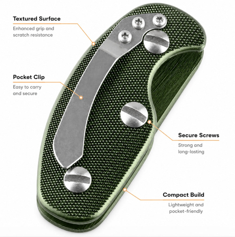EDC Key Organizer Clip with Belt & Pocket Hook | TIKA