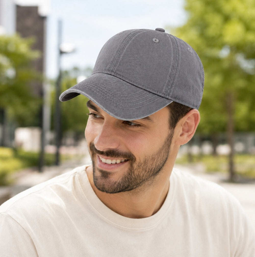 Vintage Style Adjustable Cotton Baseball Cap | TIKA