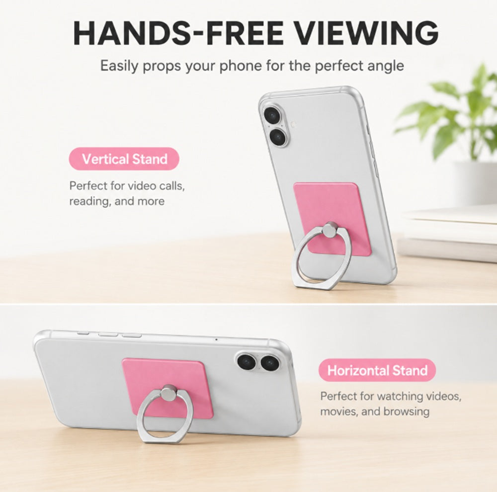4-Pack 360° Rotating Phone Ring Grips & Stands | TIKA