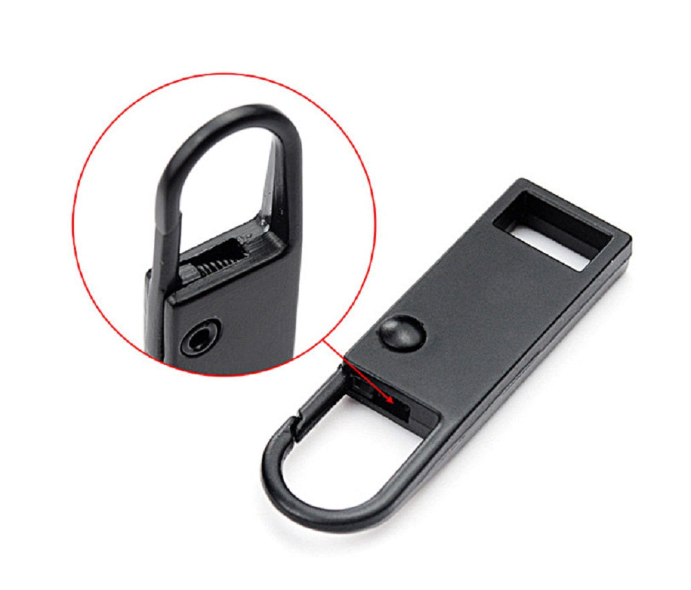 8-Pack Metal Zipper Pull Tab Replacements | TIKA