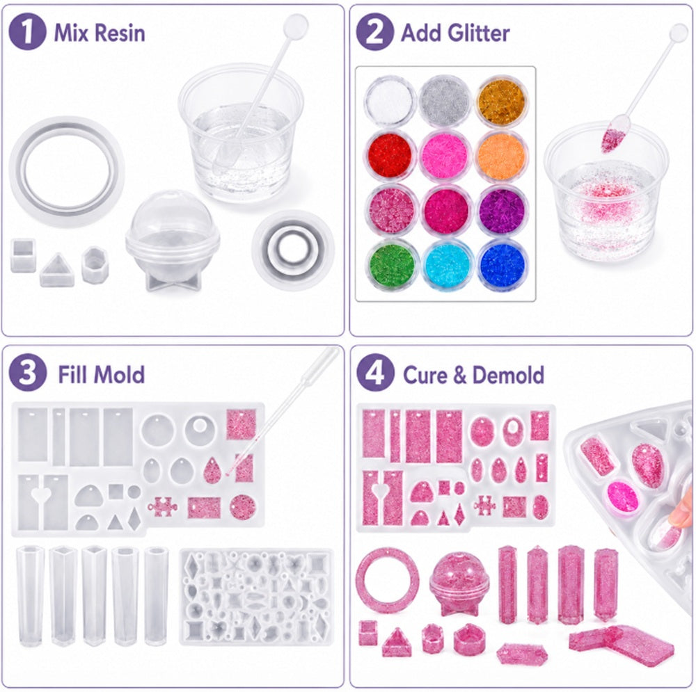 Silicone Resin Casting Mold & Tool Kit for Jewelry Making | TIKA