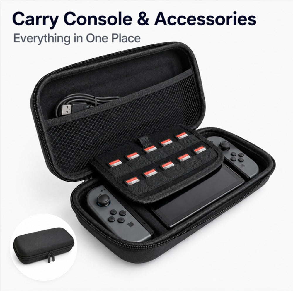 Travel Carrying Case for Nintendo Switch & Switch Lite | TIKA