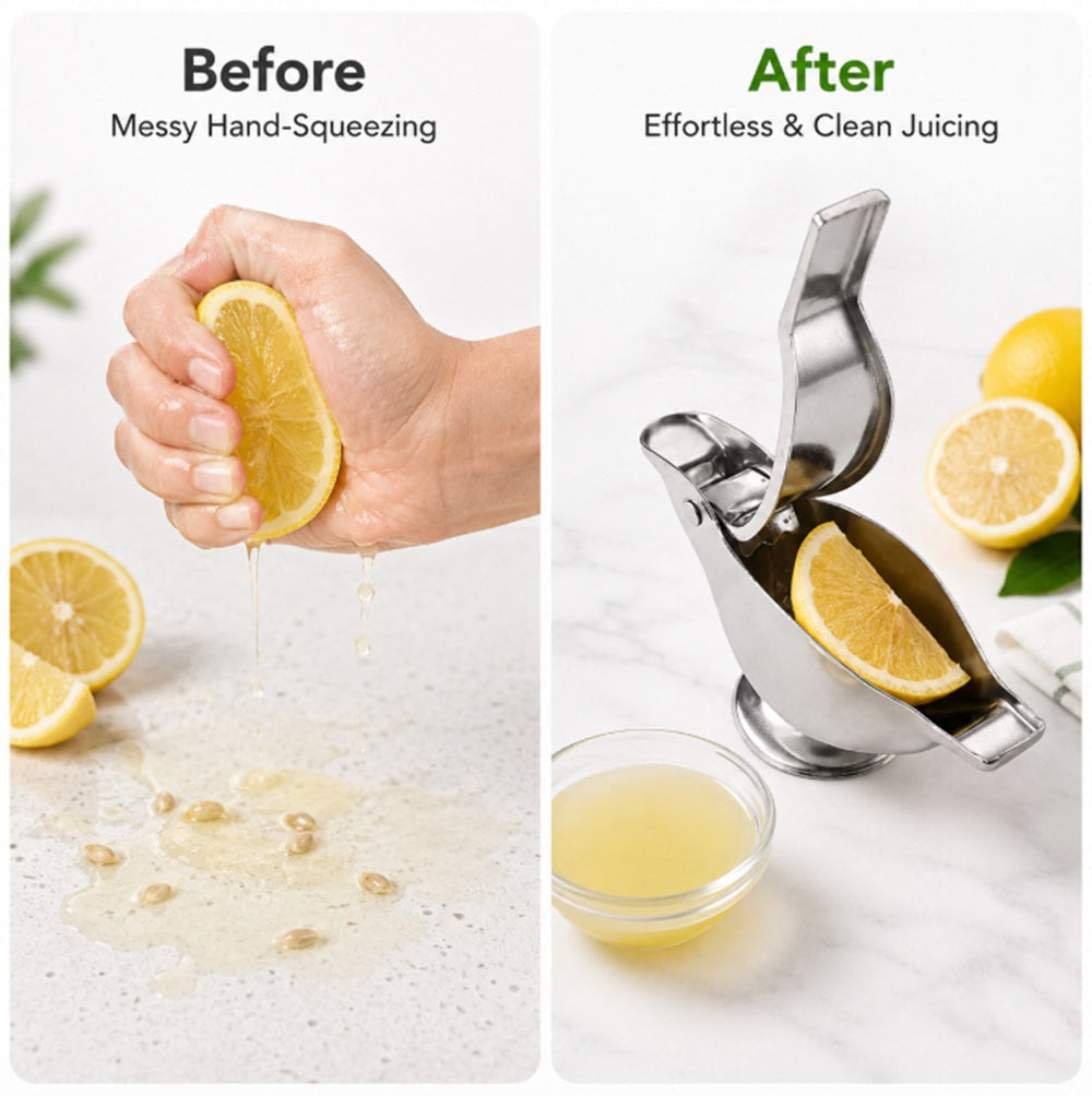 Stainless Steel Handheld Lemon & Lime Squeezer | TIKA