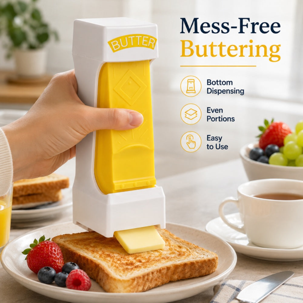 Stick Butter Cutter, Slicer & Dispenser with Freshness Seal | TIKA