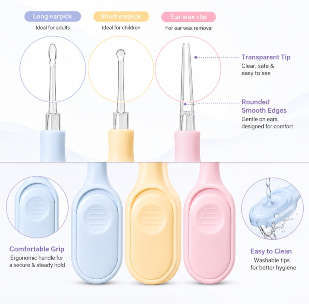 3-Pack LED Lighted Ear Cleaning Tools | TIKA