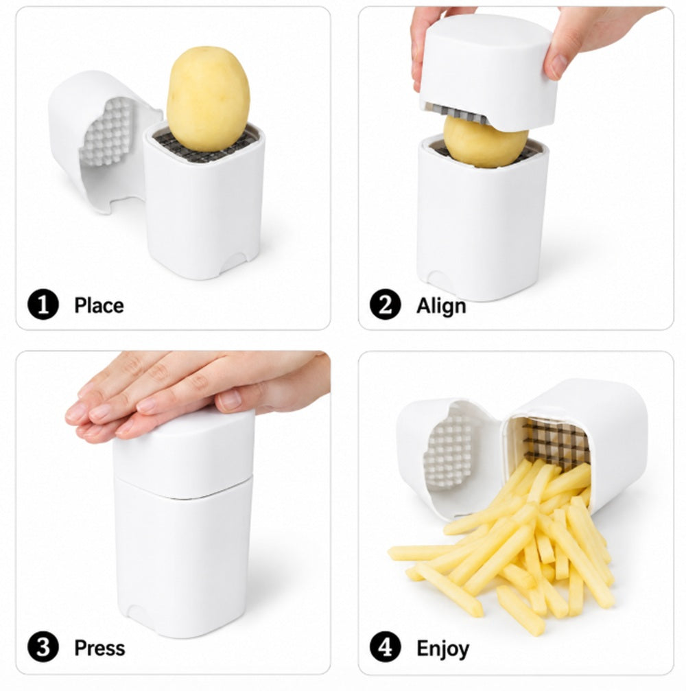 Potato French Fry Cutter & Manual Vegetable Chopper | TIKA