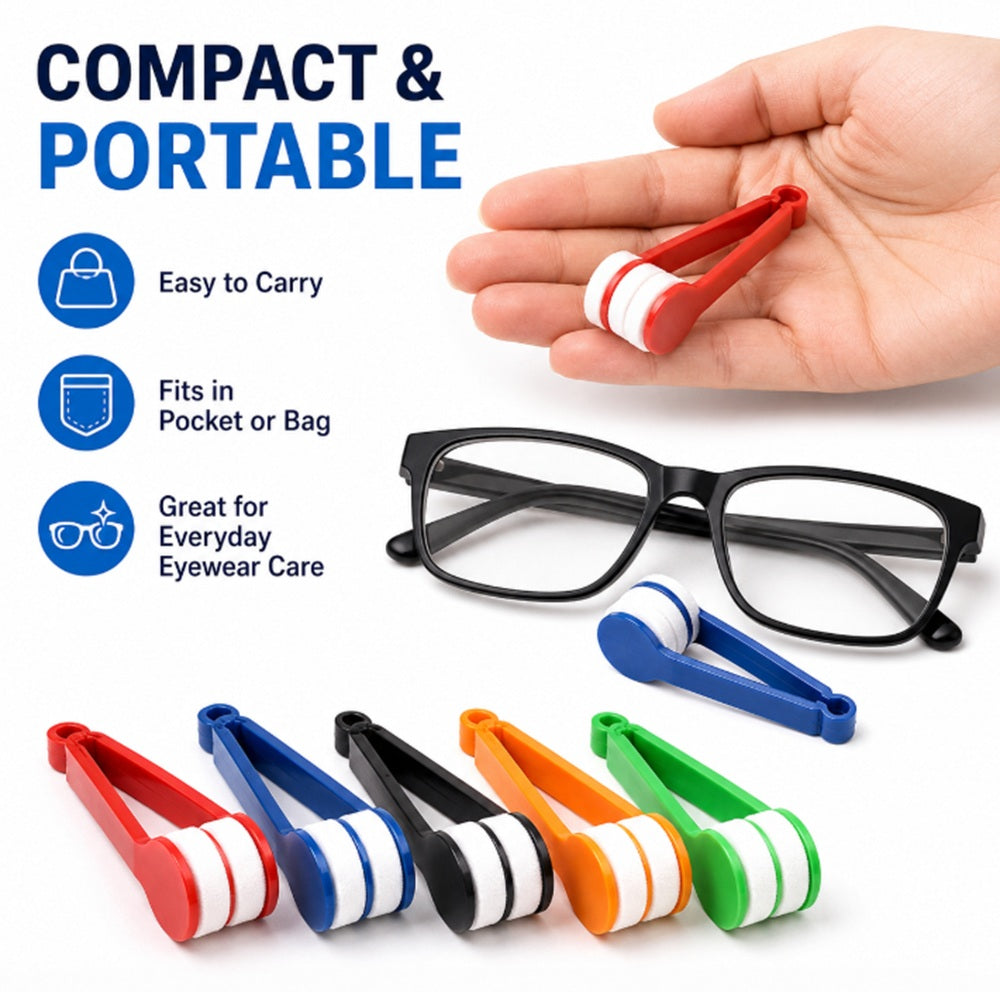 5-Piece Microfiber Eyeglass & Lens Cleaning Set | TIKA