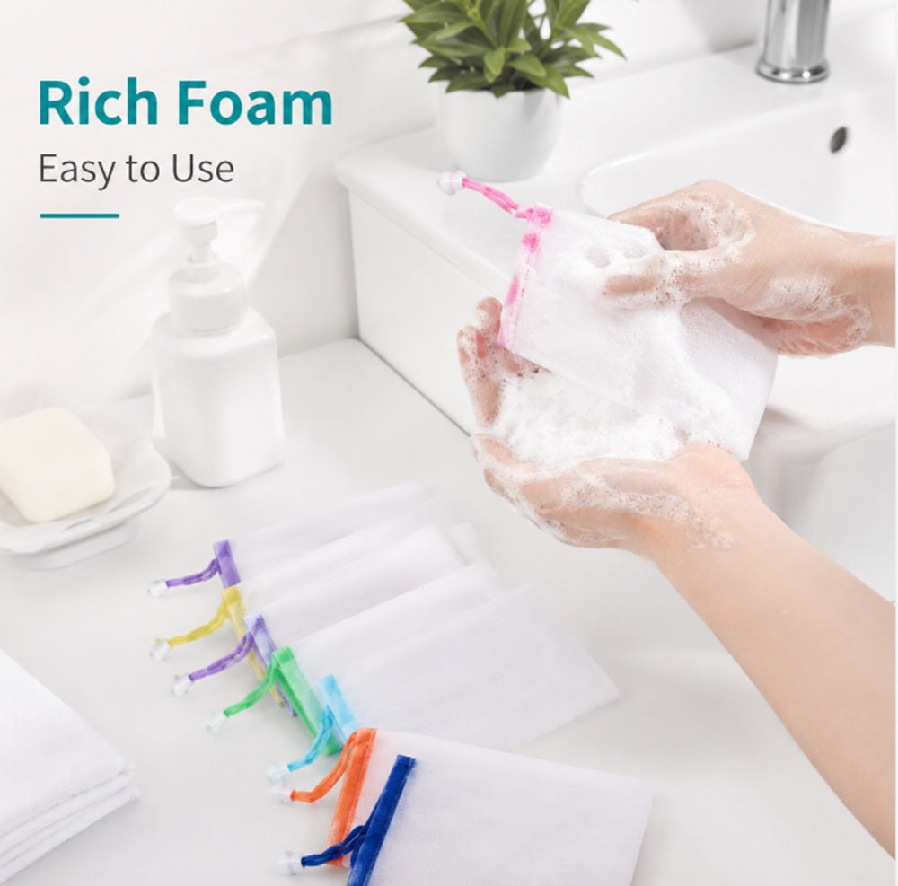 10-Pack Mesh Soap Saver Bags | TIKA