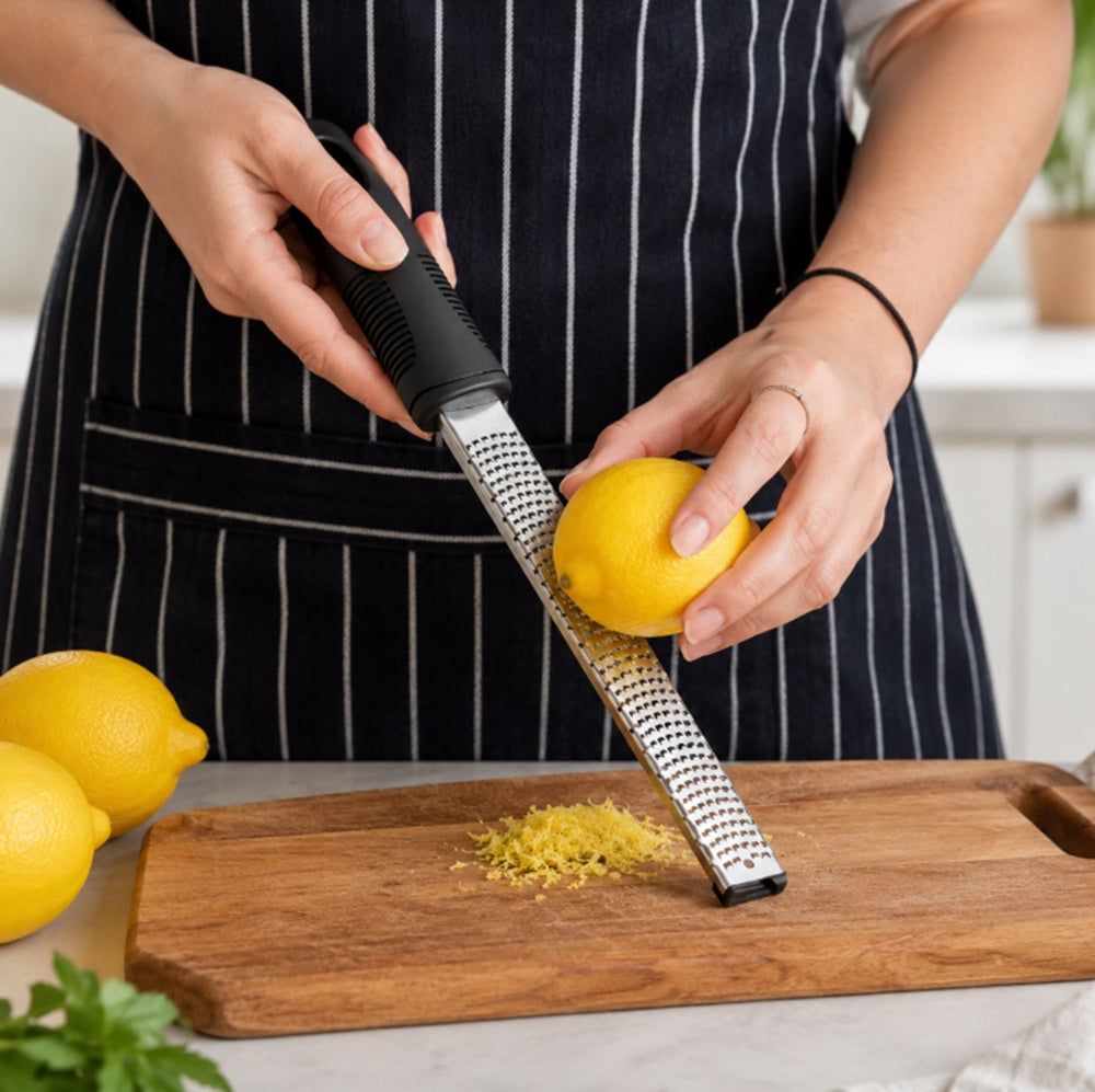 Stainless Steel Cheese & Citrus Zester Fine Grater | TIKA