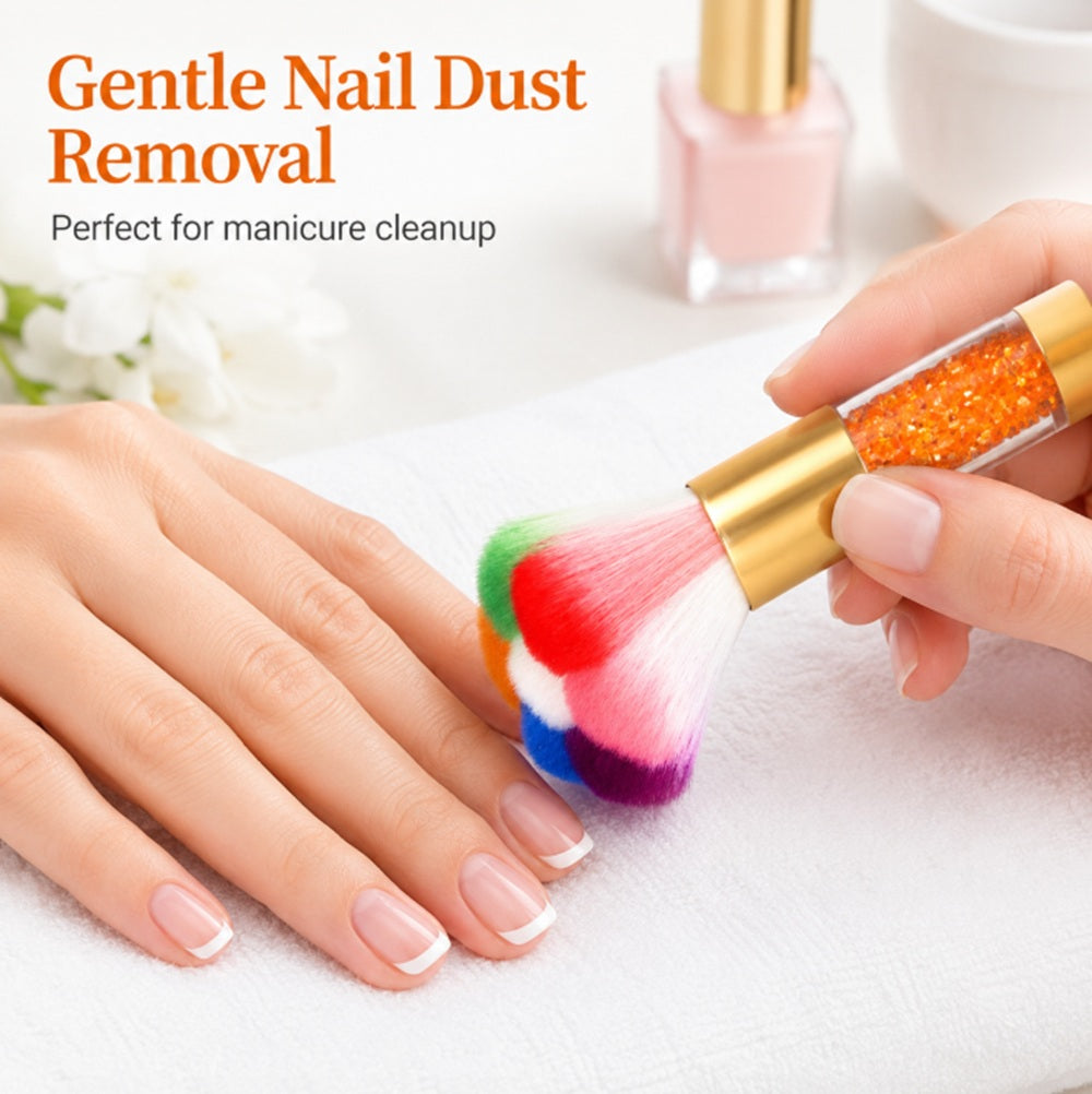 Soft Nail Dust Brush for Manicure Cleaning | TIKA