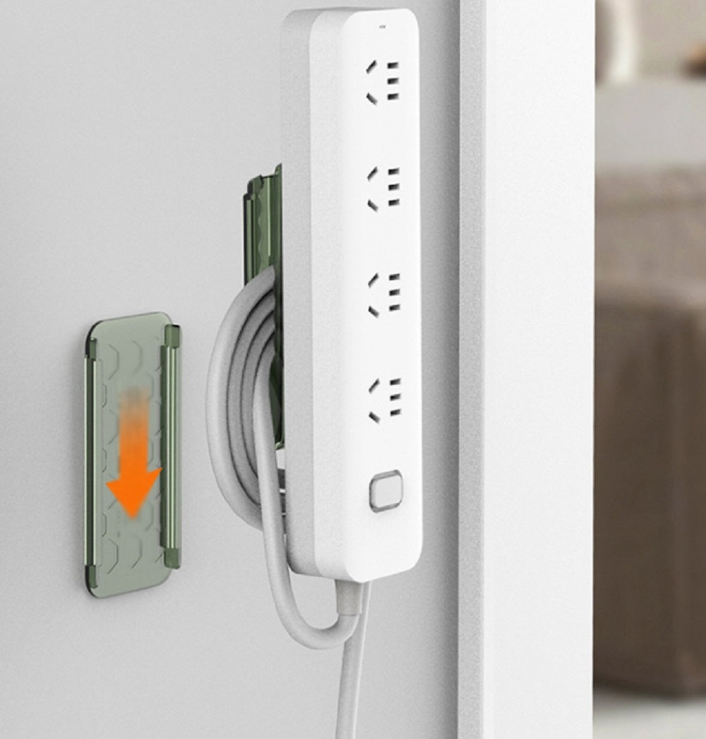 No-Drill Adhesive Power Strip Holder | TIKA