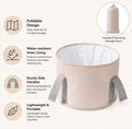 Collapsible Wash Basin & Portable Camping Bucket | TIKA