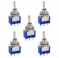 5-Pack Mini SPDT ON-OFF-ON Toggle Switches | TIKA