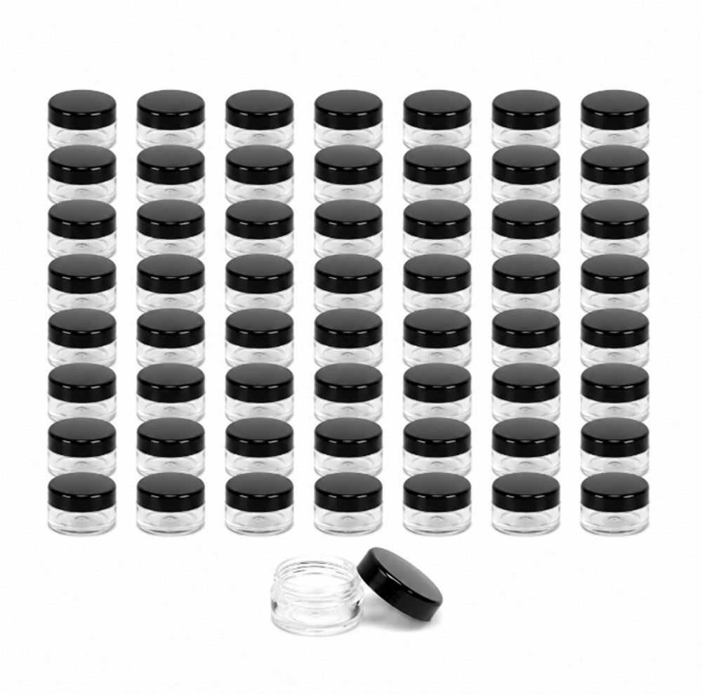 50-Pack 5ml Empty Cosmetic Sample Jars | TIKA