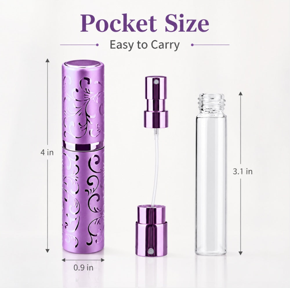 10ml Refillable Travel Perfume Atomizer with Funnel | TIKA